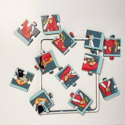 Moon Beavers İslamı Öğreniyorum 3 Ahşap Puzzle Eğitici Oyun - 4