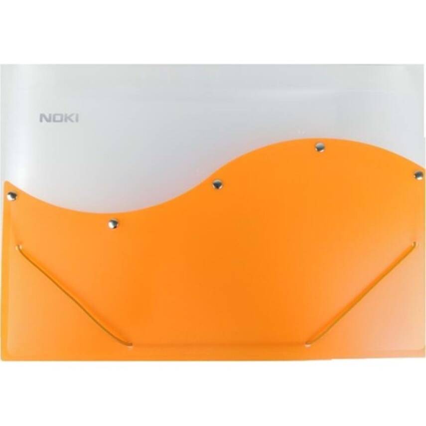 Noki Lastikli Bölmeli Dosya 030-Turuncu - 1