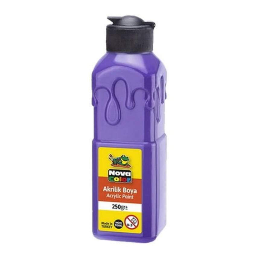 Nova Color Akrilik Boya Mor 250 Gr NC-3018 - 1