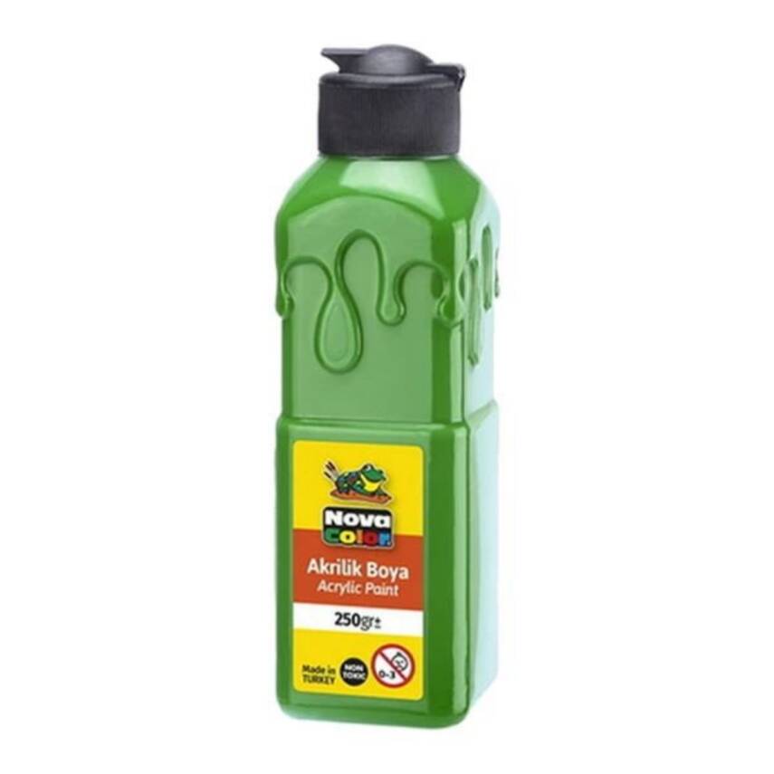 Nova Color Akrilik Boya Yeşil 250 Gr NC-3013 - 1