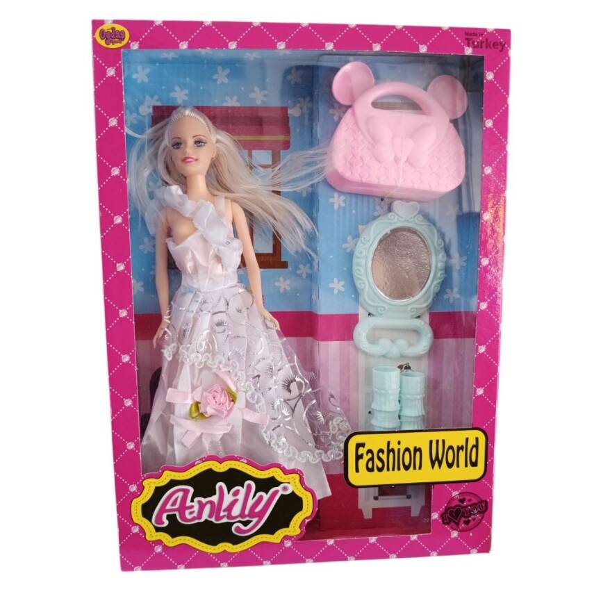 Oydas Oyuncak Anlily Fashion Bebek 02276–Sarı Saçlı Bebek - 1
