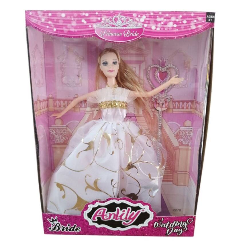 Oydaş Oyuncak Anlily Gelin Bebek Oyd-02278 - 1