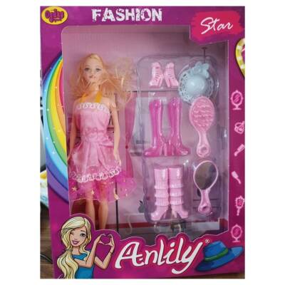 Oydaş Oyuncak Anlily Kutuda Bebek Çizmeli Aynalı 02439 - 3