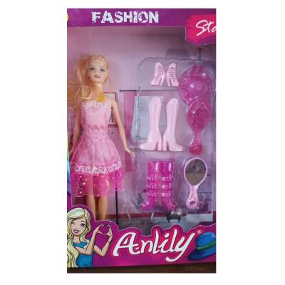 Oydaş Oyuncak Anlily Kutuda Bebek Çizmeli Aynalı 02439 - 2