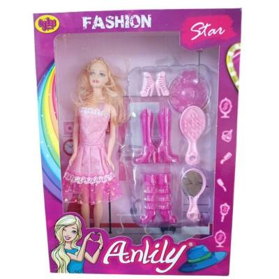 Oydaş Oyuncak Anlily Kutuda Bebek Çizmeli Aynalı 02439