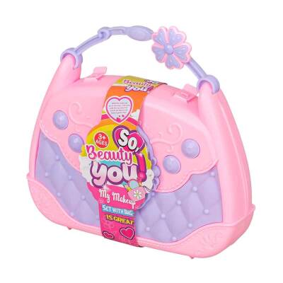 Oydaş Oyuncak Çantalı Güzellik Seti 02621-Pembe