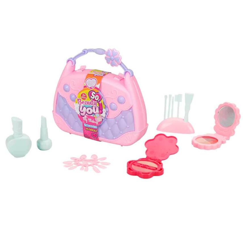 Oydaş Oyuncak Çantalı Güzellik Seti 02621-Pembe - 2