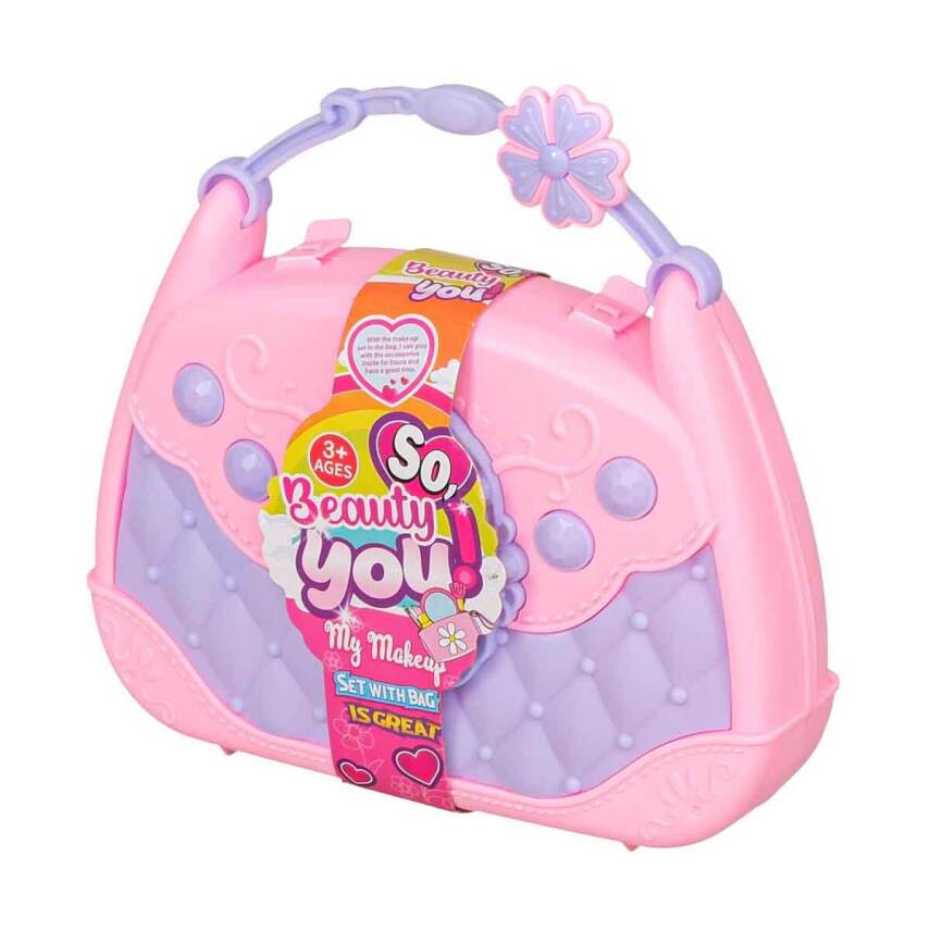 Oydaş Oyuncak Çantalı Güzellik Seti 02621-Pembe - 1