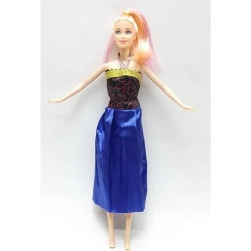 Oydaş Oyuncak Kutuda Fashion Girl Bebek 02255-Siyah Elbiseli - 1
