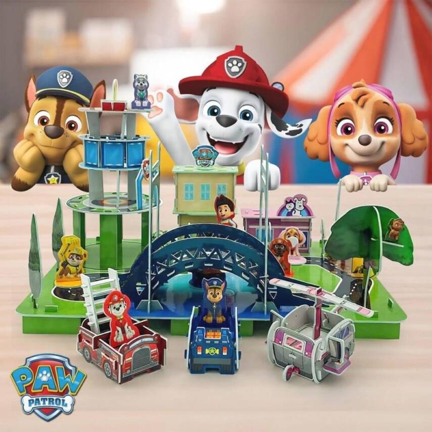 Paw Patrol 3d Puzzle Pw7948 - 2