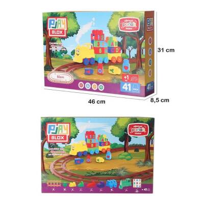 Play Blox 50 Cm Oyuncak Tren Seti 41 Parça 2403