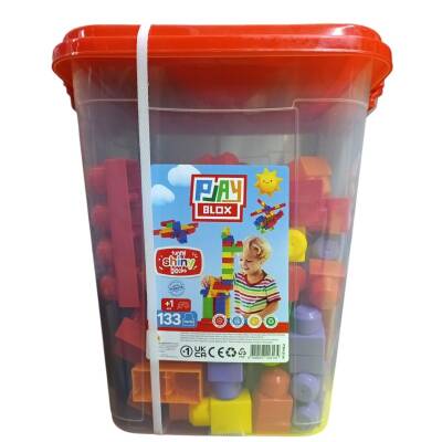 Playblox Block Parlak Renk 133 PCS Kutulu