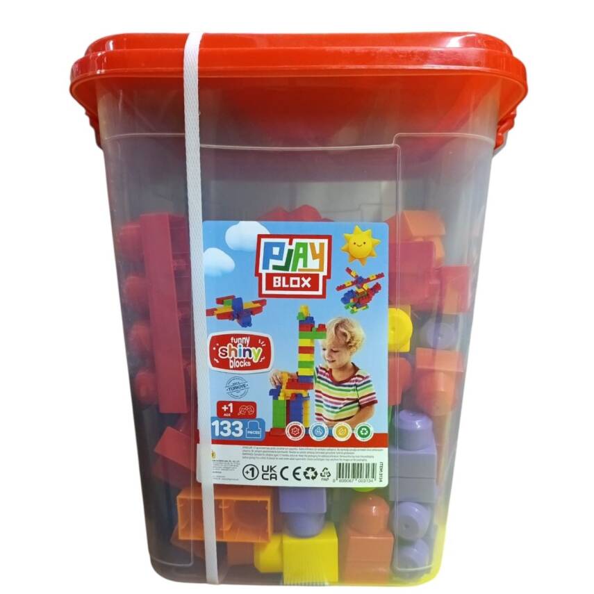 Playblox Block Parlak Renk 133 PCS Kutulu - 1