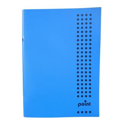 Point A4 Pp Kp. Dikişli 100yaprak Defter Çizgisiz-Mavi