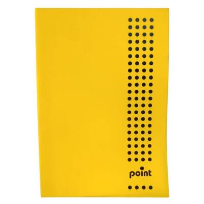 Point A4 Pp Kp. Dikişli 100yaprak Defter Çizgisiz-Sarı