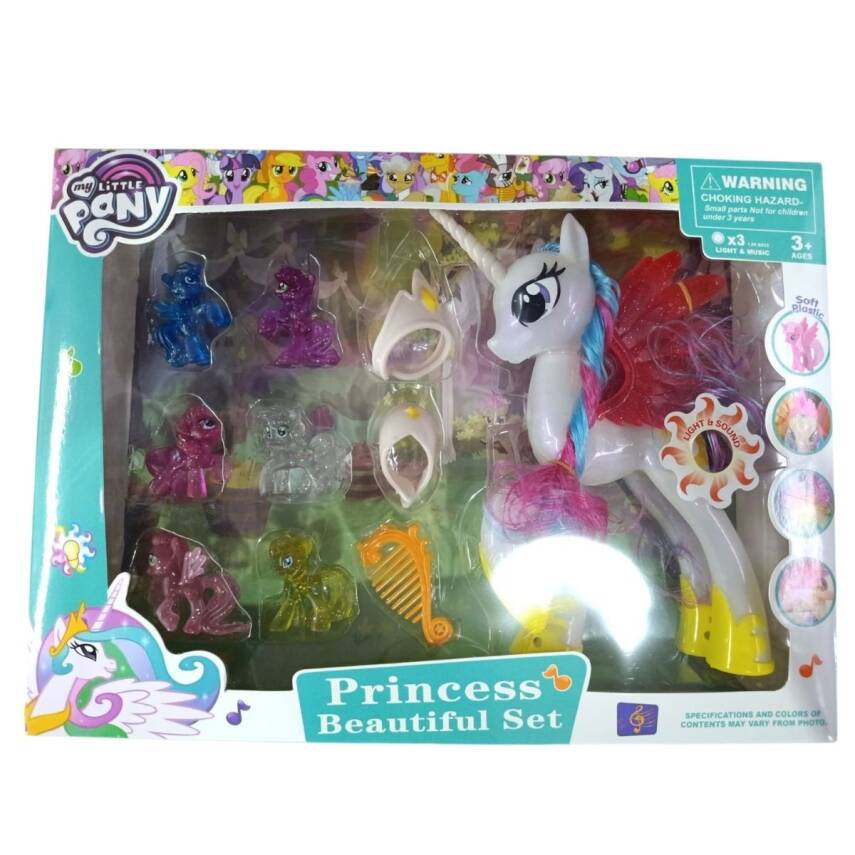 Pony At Büyük 013-Beyaz - 2