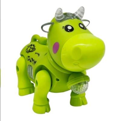 Prestij Oyuncak Işıklı İnek 776-6-Yeşil