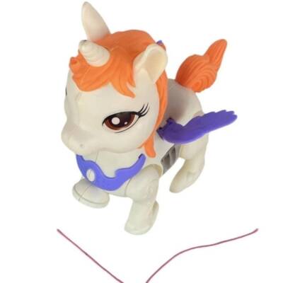 Prestij Oyuncak Sesli Işıklı Unicorn 399-75-Krem