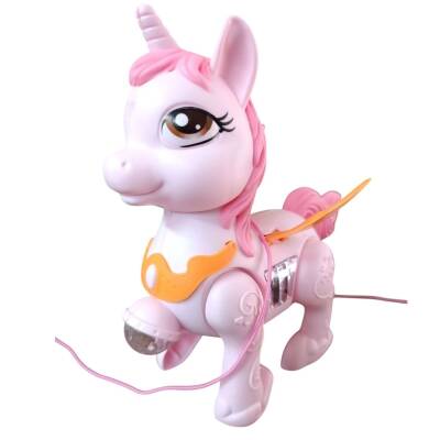 Prestij Oyuncak Sesli Işıklı Unicorn 399-75-Pembe