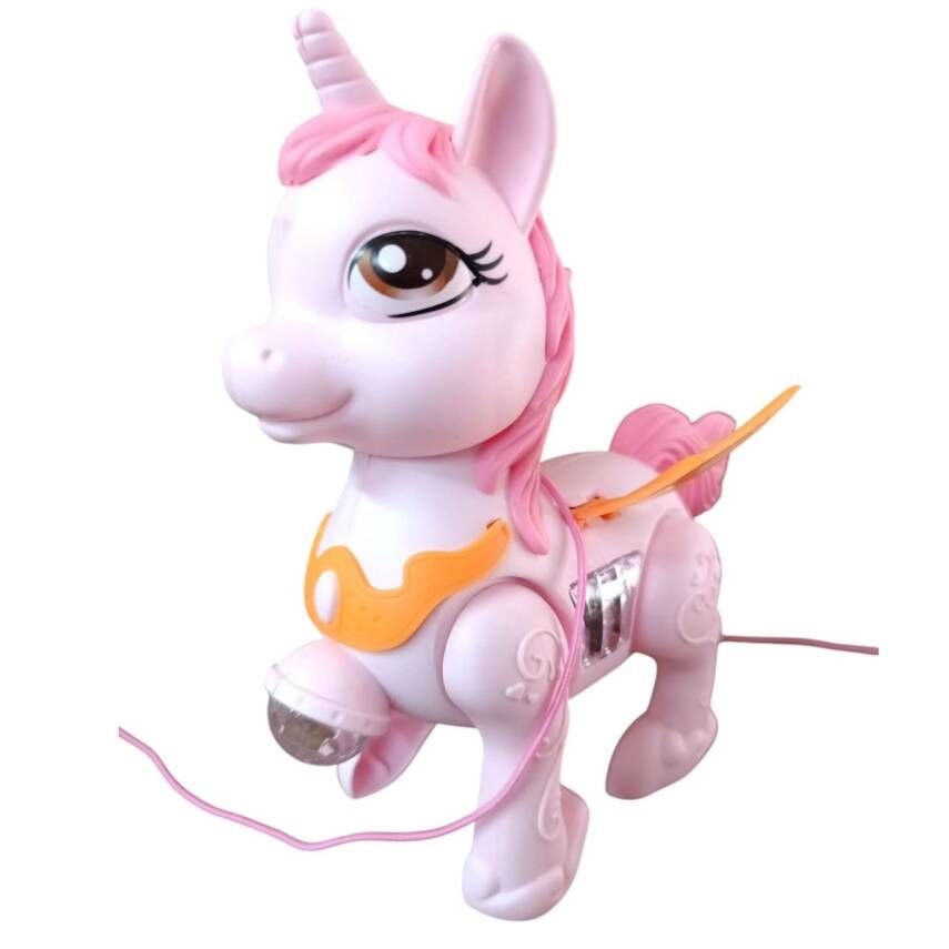 Prestij Oyuncak Sesli Işıklı Unicorn 399-75-Pembe - 1