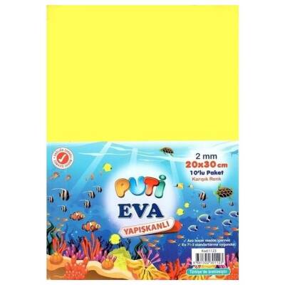 Puti Yapışkanlı Eva 10lu 1123