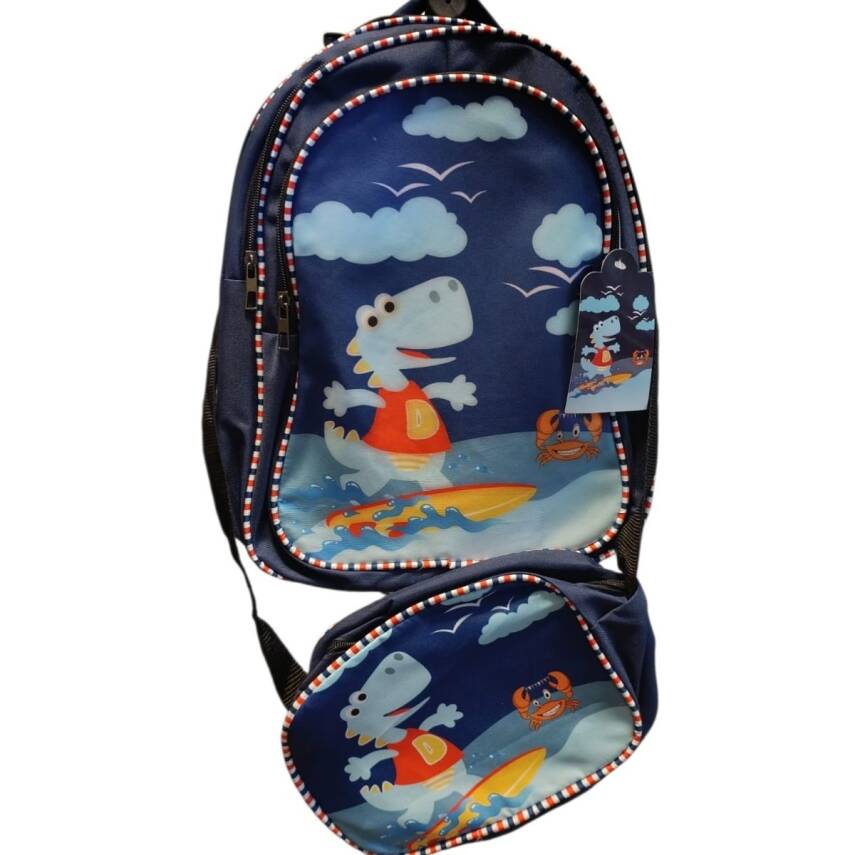 Relaxion 3 Gözlü Takım Çanta RLX 1113-Dinazor - 1