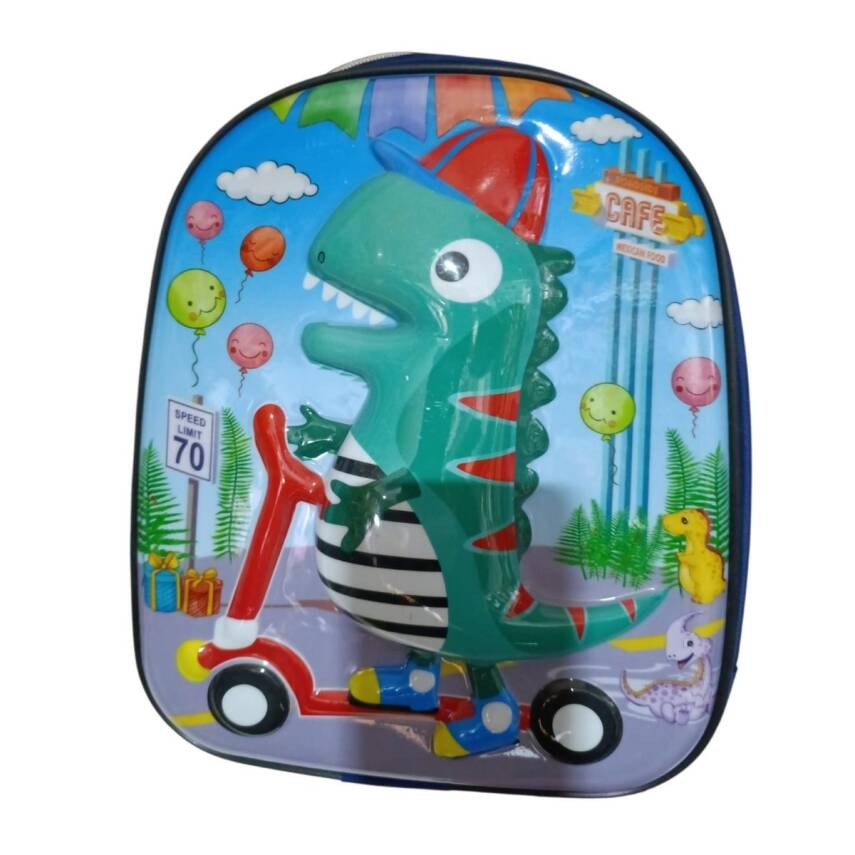 Relaxion 5D Kabartmalı Anaokulu Çanta 3399-Dinozor - 1