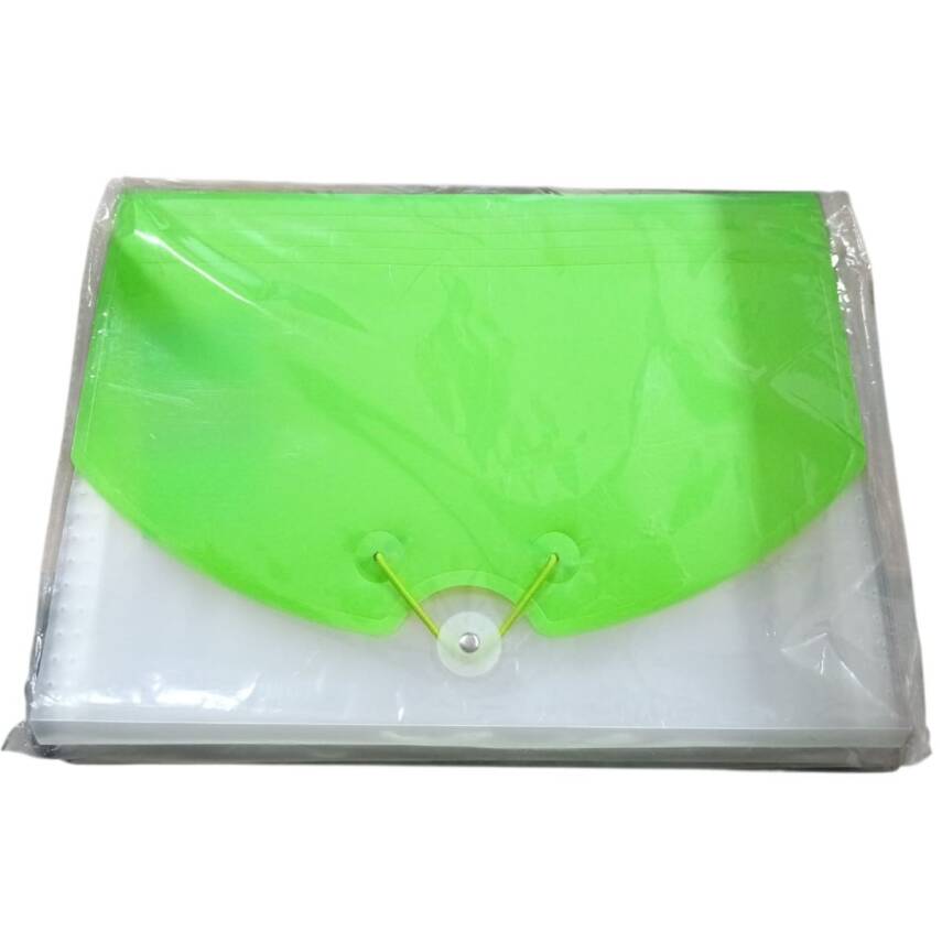 Rhino Körüklü Dosya Neon 7li-Yeşil - 1