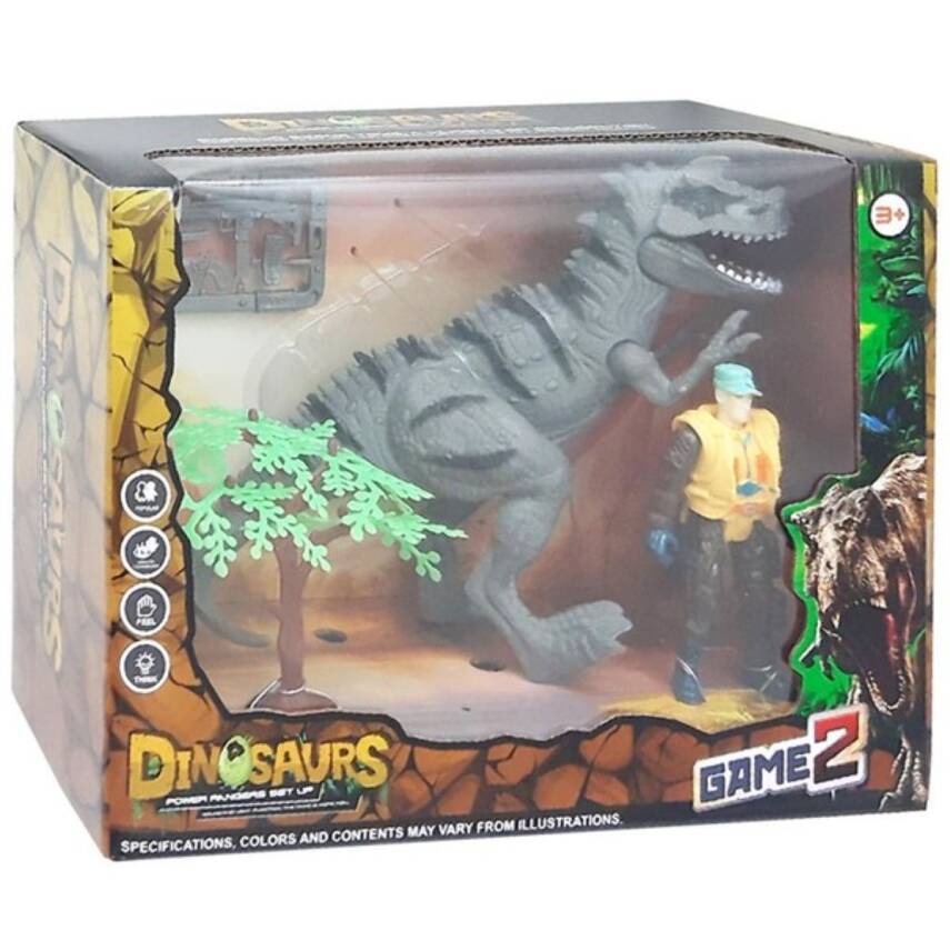 Samatlı Oyuncak Dinozor Set 2 22107 - 1