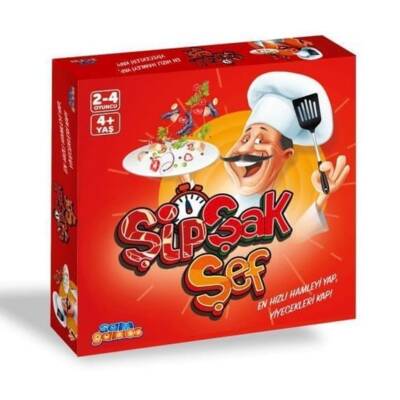 Samatlı Oyuncak Şip Şak Şef Eğitici Eğlenceli Kutu Oyunu 72609