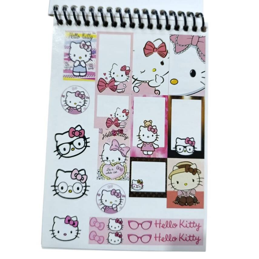 Sanrio A6 Kuromi Sticker Defter - 5