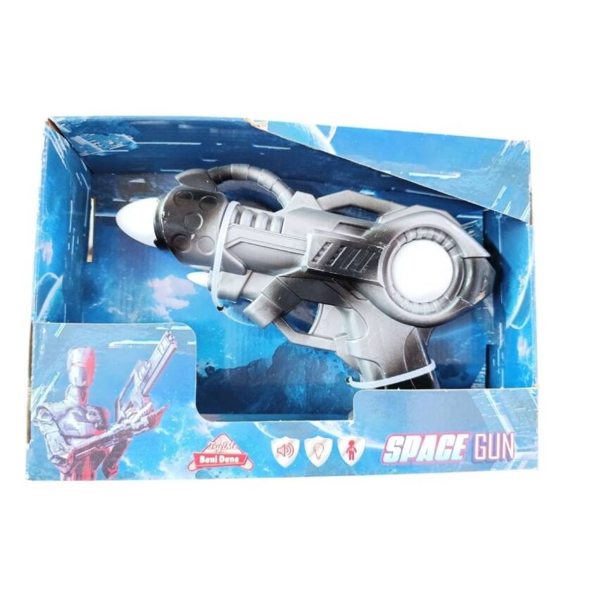 Sebat Oyuncak Space Gun (Uzay Tabancası) Sb 2049 Gri - 1