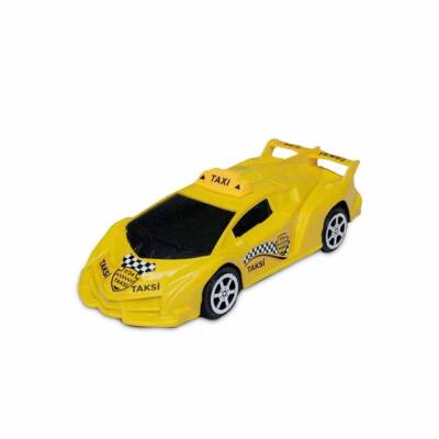 Sebat Oyuncak Sürtmeli Sevimli Arabalar Sb-2047–Sarı Taksi