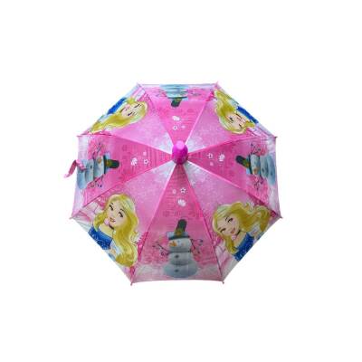 Skybelt 66 cm Kılıflı Bardaklı Çocuk Şemsiyesi Sky-201-Sarı Prenses