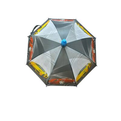 Skybelt 66 cm Kılıflı Bardaklı Çocuk Şemsiyesi Sky-202-Gri