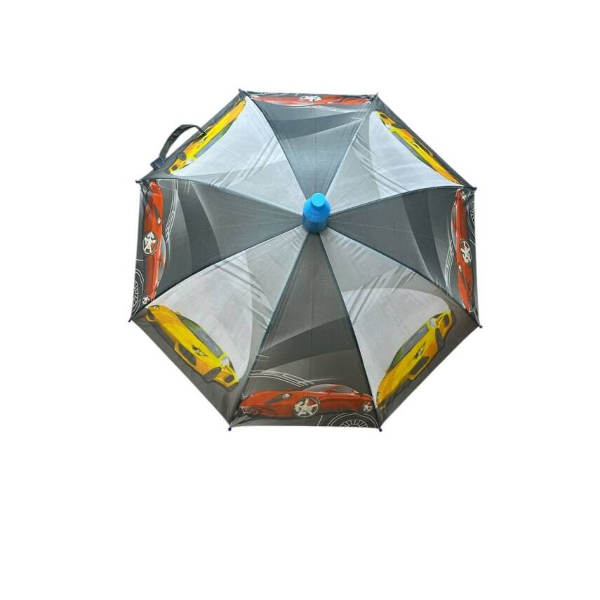 Skybelt 66 cm Kılıflı Bardaklı Çocuk Şemsiyesi Sky-202-Gri - 1