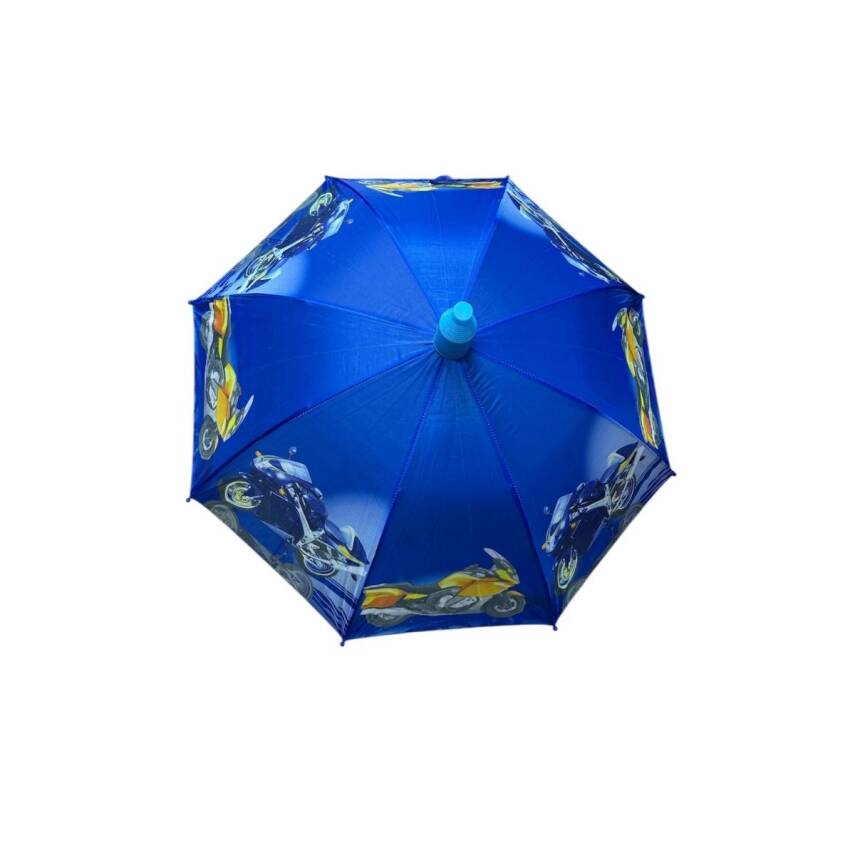 Skybelt 66 cm Kılıflı Bardaklı Çocuk Şemsiyesi Sky-202-Sarı Motor - 1