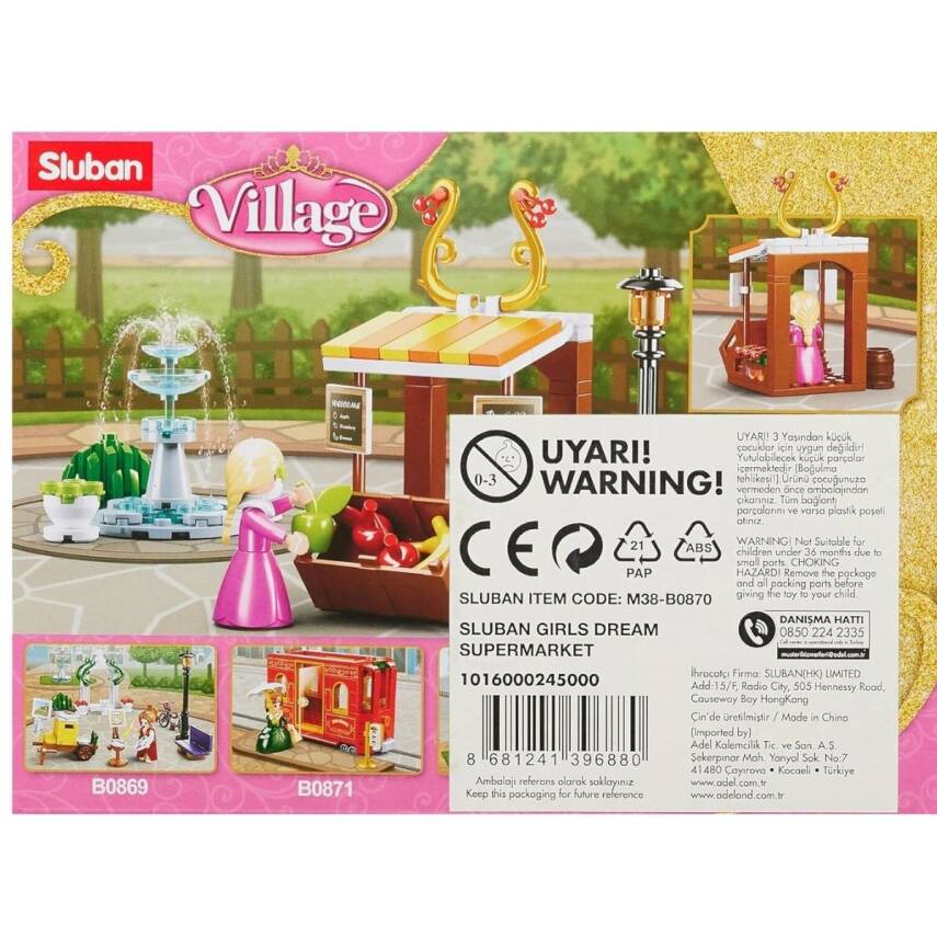 Sluban Girls Dream Süpermarket M38-B0870 - 2