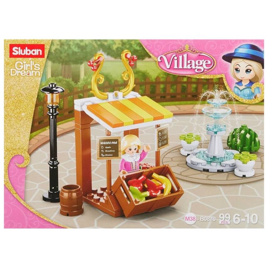 Sluban Girls Dream Süpermarket M38-B0870 - 1