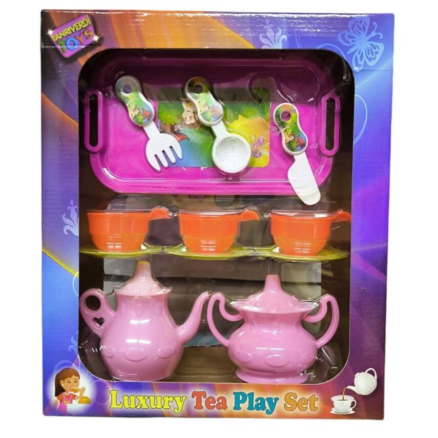 Tanrıverdi Toys Kutulu Çay Seti Smk-023-Turuncu - 1