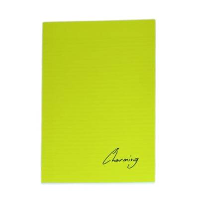 Tokaç A4 Dikişli 100 Yp Çizgili Defter-Sarı