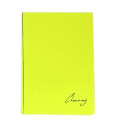 Tokaç A4 PP Kapak Dikişli 40 Yp Kareli Defter-Sarı