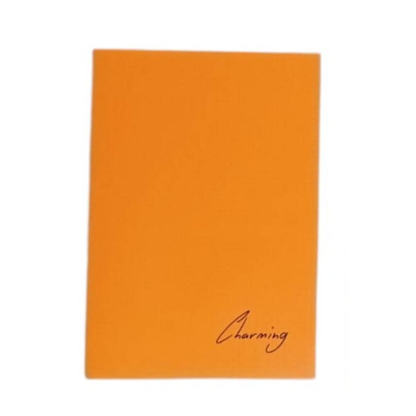 Tokaç A4 PP Kapak Dikişli 40 Yp Kareli Defter-Turuncu - 1