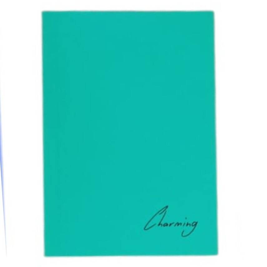 Tokaç A4 PP Kapak Dikişli 40 Yp Kareli Defter-Yeşil - 1