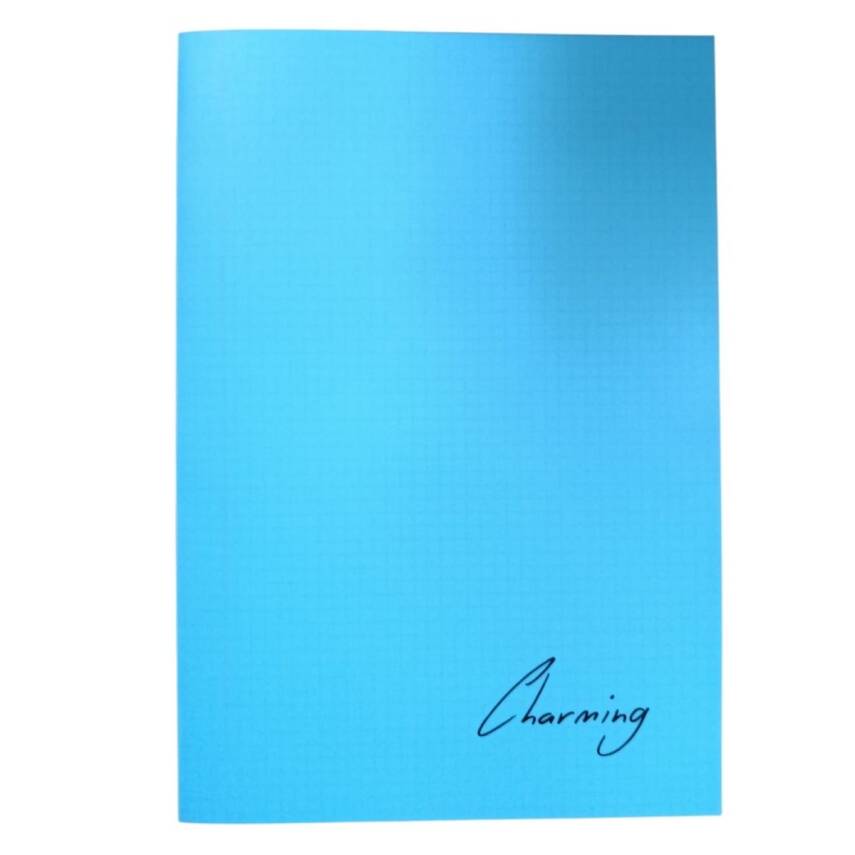 Tokaç A4 Pp Kp. Dikişli 100yaprak Defter Kareli TOK-490-Mavi - 1