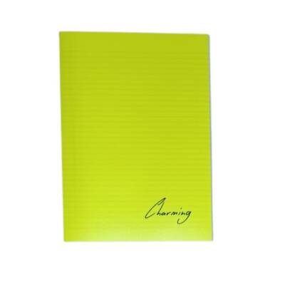 Tokaç A4 PP KP Dikişli 60 Yp Çizgili Defter-Sarı