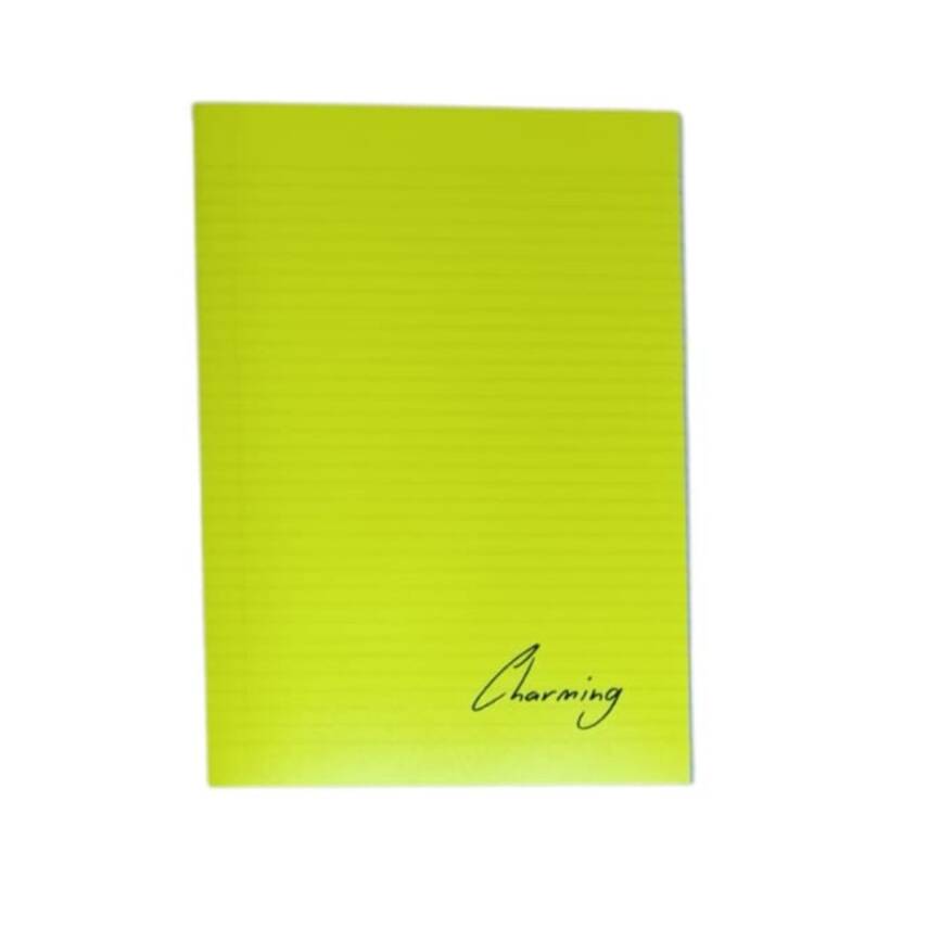 Tokaç A4 PP KP Dikişli 60 Yp Çizgili Defter-Sarı - 1