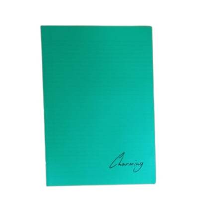 Tokaç A4 PP KP Dikişli 60 Yp Çizgili Defter-Yeşil