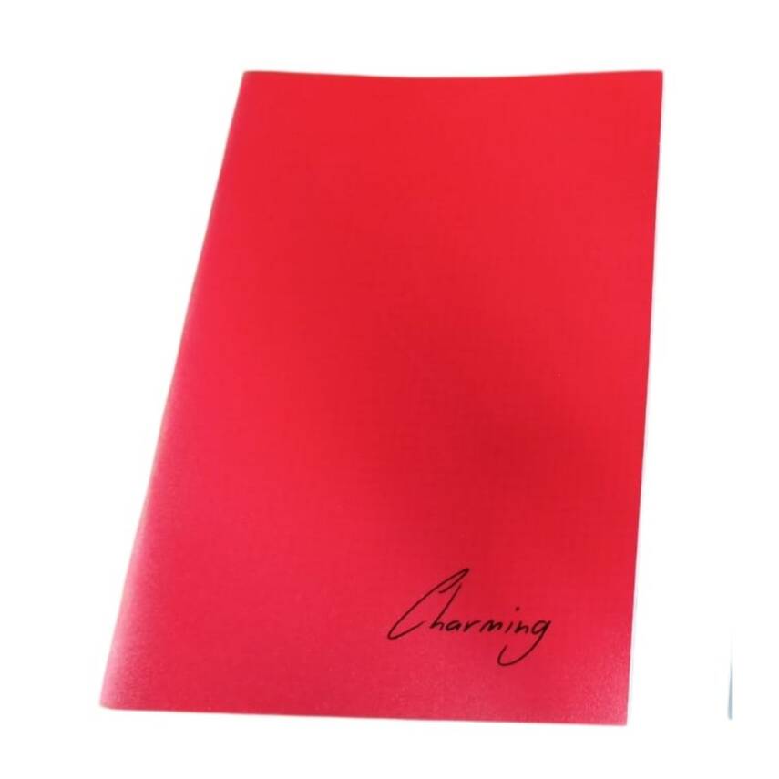 Tokaç A4 PP KP Dikişli 60 Yp Kareli Defter-Kırmızı - 1