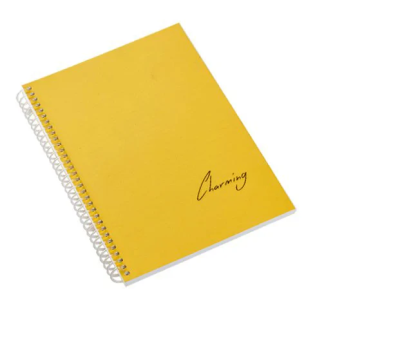 Tokaç A4 Pp. Kp Spiralli 72 Yp Defter Düz TOK-170-Sarı
